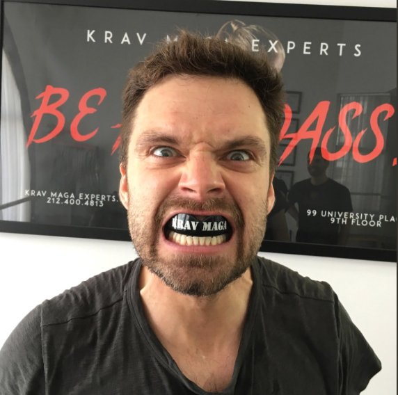 HiddleStaners's tweet photo. ICYMI: via @KravMagaExperts IG &amp; FB: "Even the Avengers are training Krav Maga. #SebastianStan" https://t.co/C7jIbPo1N7  | https://t.co/qfy7FAfnGq 

#buckybarnes #thewintersoldier #avegersinfinitywar 
#KravMagaExperts #BeaBadAss
(more on #KravMaga method: https://t.co/7jtcvw0ctd) https://t.co/pxKw7La9Ls