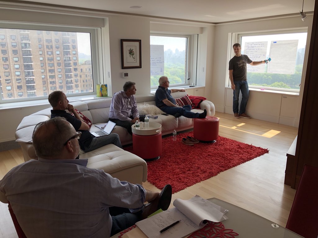 PunchDesignCo's tweet photo. Spent a couple of days in NYC facilitating a non-profit board toward a stronger vision, outcomes, and right actions. We worked in a heck of a location today. https://t.co/ckjTKLLLb7