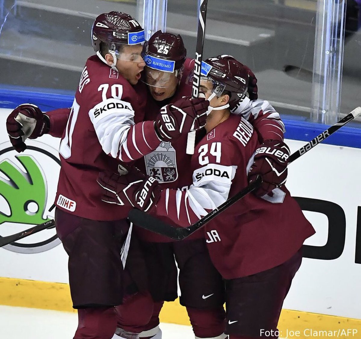 Победа! Латвия - Дания — 1:0. 🇱🇻👏🥅🏒
Сборная Латвии вышла в четвертьфинал Чемпионата мира.