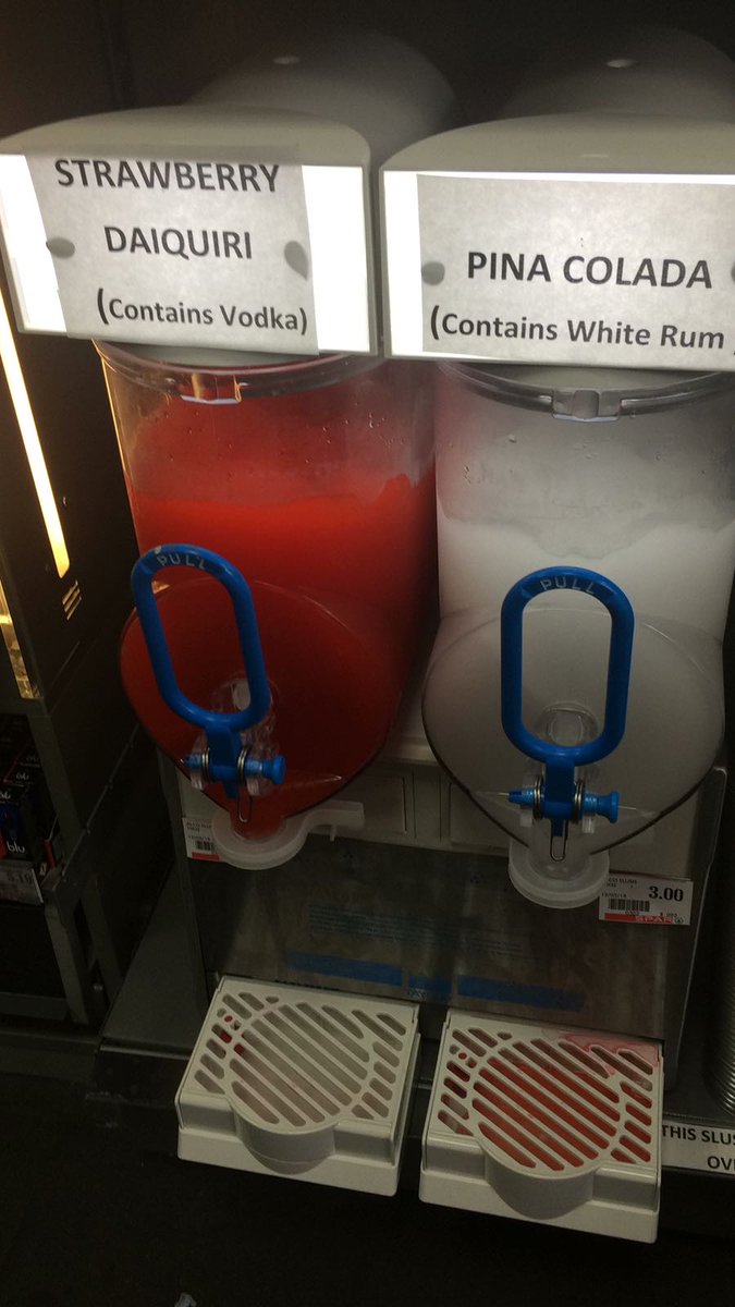 SparLlanrwst's tweet photo. O!M!G!
These taste delish! ❤❤
#AlcoSlush #Slushed #McSlushed
#McSpar #Llanrwst #FamilyBusiness
#Over18sOnly #DontDrinkAndSlush https://t.co/x2OmrAMvrO