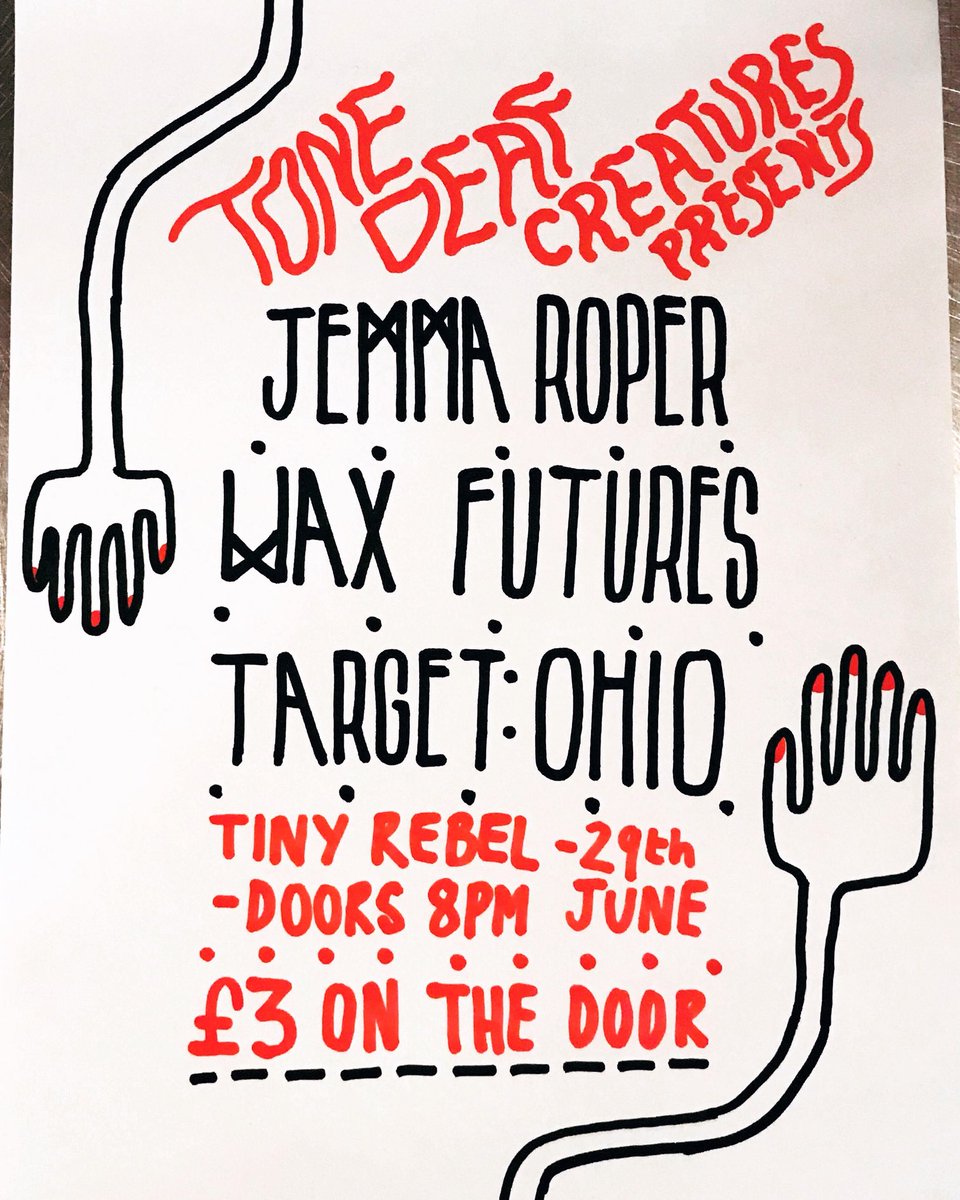Hyper belated thank you to all that came to <a href="/Lepub/">Pepe Le Pub</a> to see us the other Friday. Next up, this belter happening <a href="/TinyRebelCdff/">Tiny Rebel Bar Cardiff</a> courtesy of <a href="/TNDFCRTRS/">Tone Deaf Creatures</a>