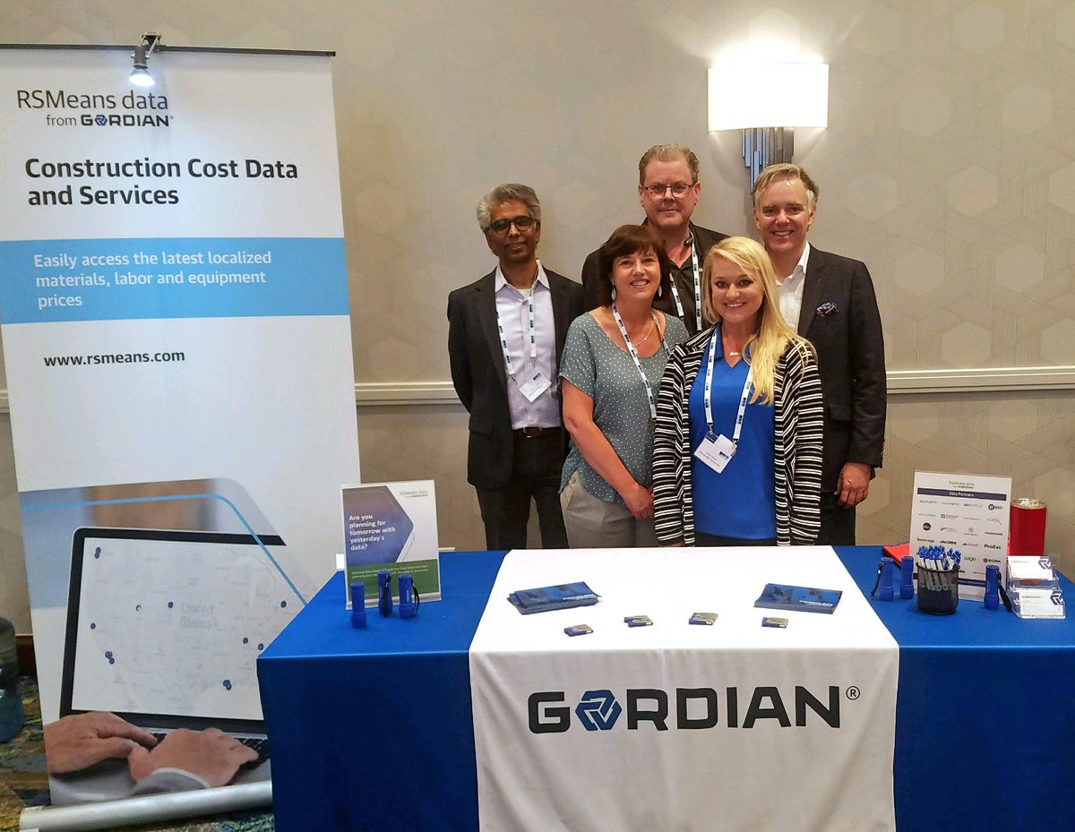 GordianCompany's tweet photo. We're happy to be surrounded by over 400 estimation, #preconstruction &amp; VDC pros in TX for Advancing Building Estimation 2018! Visit our team to learn about improving forecast accuracy with #BetterEstimates using #RSMeans data from Gordian. #ABE2018 #AdvancingBuildingEstimation https://t.co/6kai4wZQ93