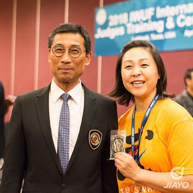 jiayodotcom's tweet photo. Candidates who successfully completed the training course received their international judging certifications at the IWUF International Wushu Judges Training &amp; Certification Course in Lubbock, Texas, USA #iwuf #pawf #usawkf #wushu #taolu #sanda #jiayo https://t.co/Qe0K1dEidU https://t.co/dZLOxfLC2S
