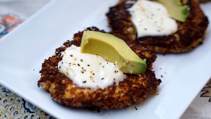 Thank you all for your support yesterday 🙏❤️ Here&rsquo;s a really delicious keto recipe - Cauliflower Pancakes<a href="/tag/happyholidays2018"class="tags"><span>#happyholidays2018</span></a>