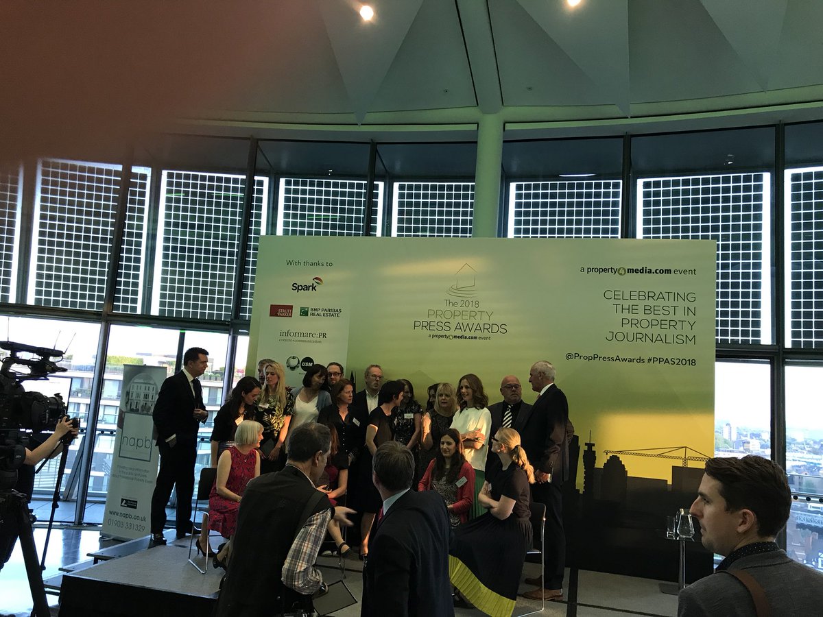 ElevatePR_news's tweet photo. Congratulations to all the winners of the @PropPressAwards it was a great evening! #PPAS2018 https://t.co/rzvTUSXzza