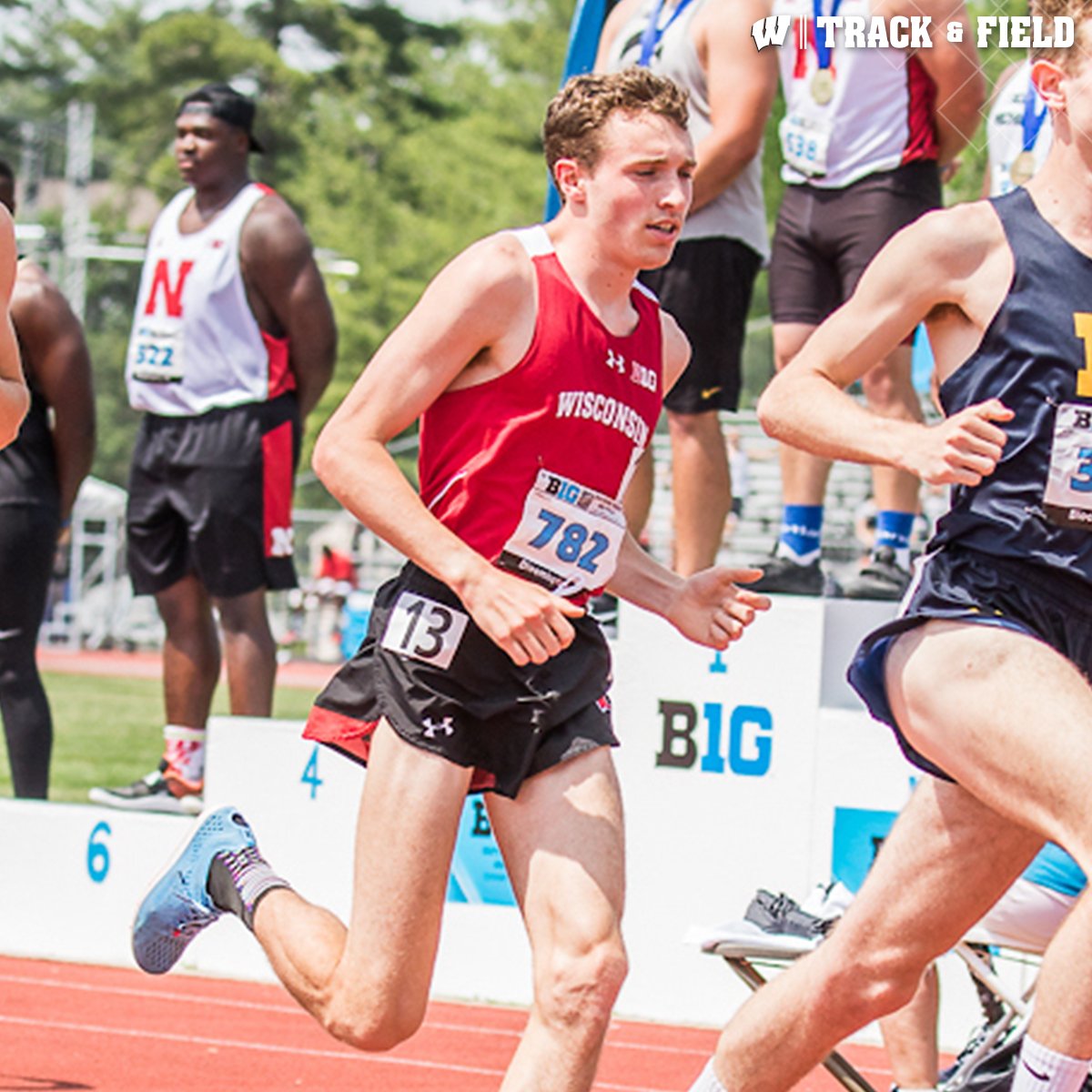 BadgerTrackXC's tweet photo. #Badgers Casie Pawlik and Ben Eidenschink have been named Big Ten Sportsmanship Award winners for the outdoor season! #OnWisconsin https://t.co/Bum6szlOUB