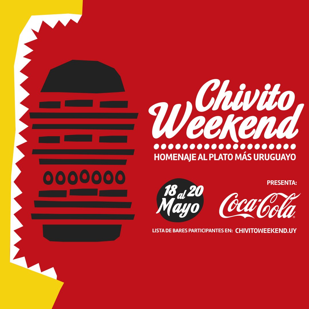 ChivitoWeek's tweet photo. ¿Sabés el origen del #Chivito Canadiense? Investigá y respondenos para ganarte Chivitos y bebidas gratis!! Mañana hacemos el sorteo! #ChivitoWeekend @cocacola_uy @PilsenUruguay @montevideoIM @Uruguay_Natural #Talar #Elite #Cativelli https://t.co/EK2lDFiMnl