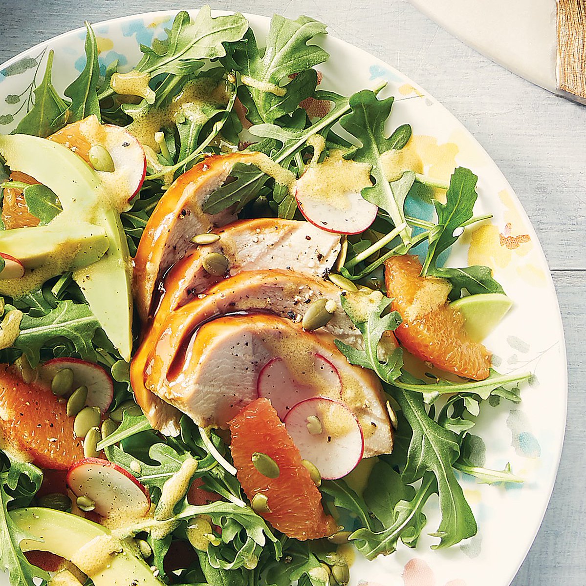 WalmartCanada's tweet photo. A spring chicken salad using citrus makes it refreshingly light! Made with 100% Canadian boneless chicken breasts. #LiveBetterMagazine https://t.co/NGc3ycFYvc https://t.co/BLel7rbs5P