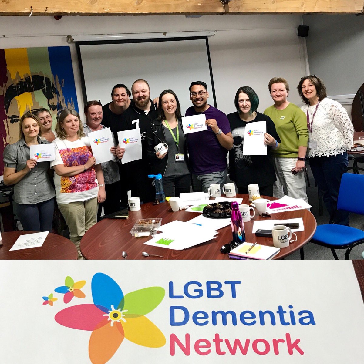 A huge thank you to the <a href="/LGBTfdn/">LGBT Foundation</a> for hosting us this evening and to all of you that came along for our launch! 
We are so excited to get started harnessing all of the amazing energy that was in the room tonight, thank you.
Here’s a pic of some of who attended!!!