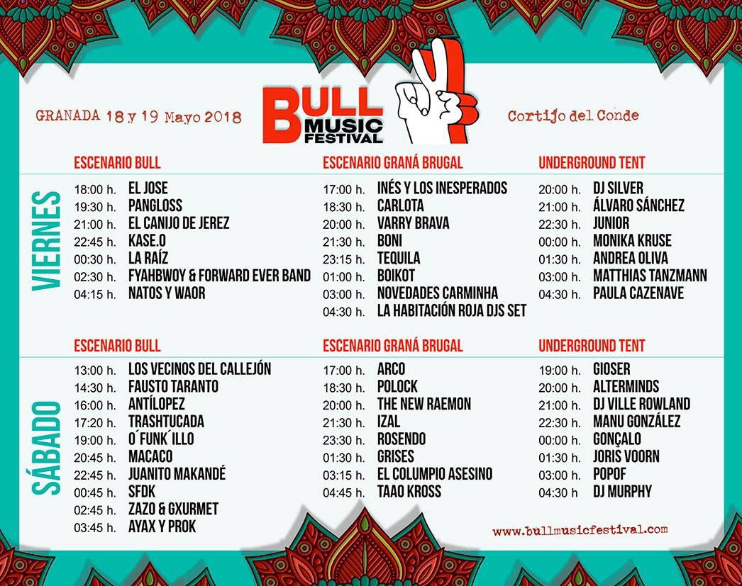 GRANADA! 🇪🇸
Sábado 19 de Mayo 
#EscenarioGranaBrugal 
Closing <a href="/festbullmusic/">Bull Music Festival</a> 🎉💃🏻🎊💯

Últimos tickets a la venta aquí 👇 👇
🛒bullmusicfestival.com
#BullMusicFestival #Granada
