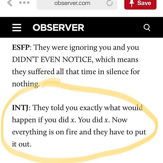 helengregory's tweet image. This is Andy’s life with me encapsulated in a sentence! Hahaha Oops #enfpproblems #myersbriggs #intjproblems found this in the observer newspaper last week ift.tt/2HXwklY ift.tt/2IJF9zn