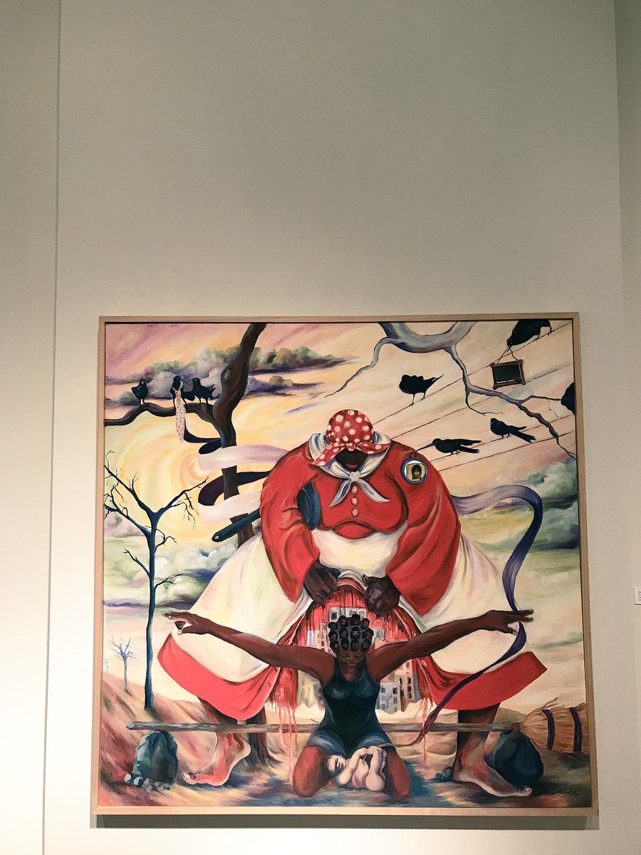 shaunadelong's tweet photo. Great trip to Spelman Gallery!! Go see the Deborah Roberts exhibit!! @apsfinearts @sara_womack @WonderRoot #MJJALLDAY https://t.co/oNVmP6YQUl