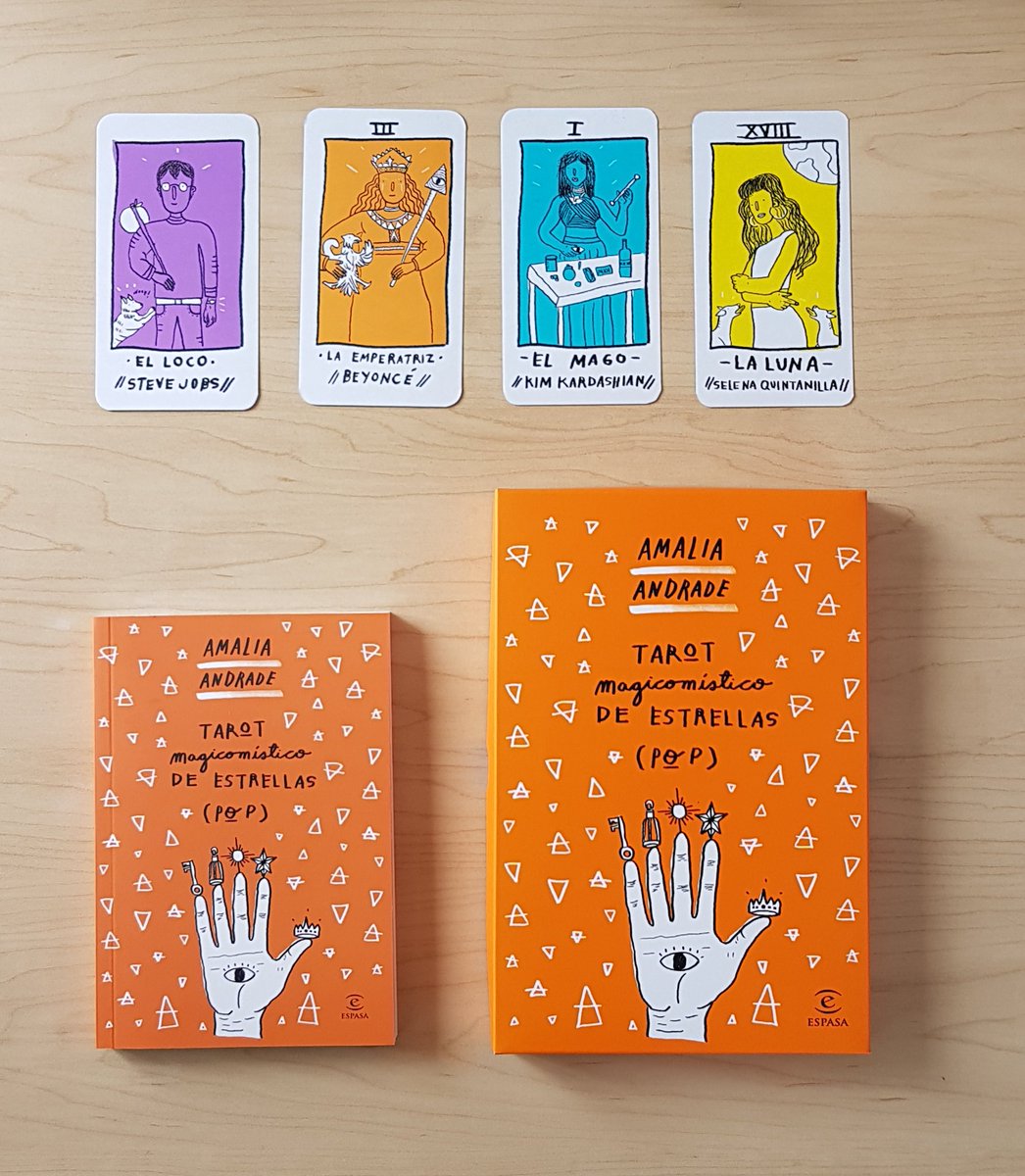 Twitter 上的 Planeta Libros Colombia 🇨🇴："El "Tarot magicomístico de estrellas pop" de @amaliaandrade_ es un libro para consultar en cualquier momento, para llorar o reír, para cualquier edad y en cualquier