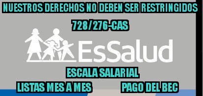 AngelaLivia5's tweet photo. @FioreMolinelli @SINAMSSOP1 @FedCut @MTPE_Peru @eliasgrijalva17 Los derechos restringidos aún para los Cas @EsSaludPeru todos trabajamos igual,#BonoParaTodos
#CasNuncaMas https://t.co/CgSqM9h08F