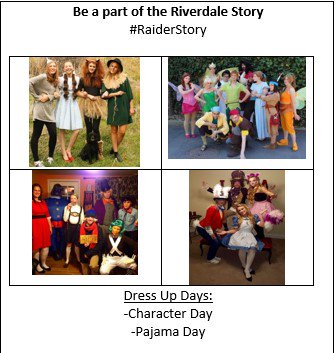 RaidersSCA's tweet photo. SCA is brainstorming ideas for 2018 hoco. Please vote. @RiverdaleReads https://t.co/2gvyggJ2wz