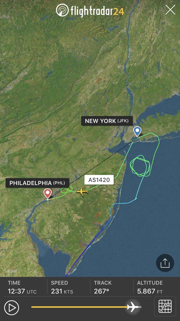 International Flight Network Twitterren Alaska Airlines Flight As14 Lax Jfk Diverted To Philadelphia After The Crew Shut An Engine Down Due To An Oil Pressure Warning T Co Oni6kbnt3f T Co 3rzbeon1dr Twitter