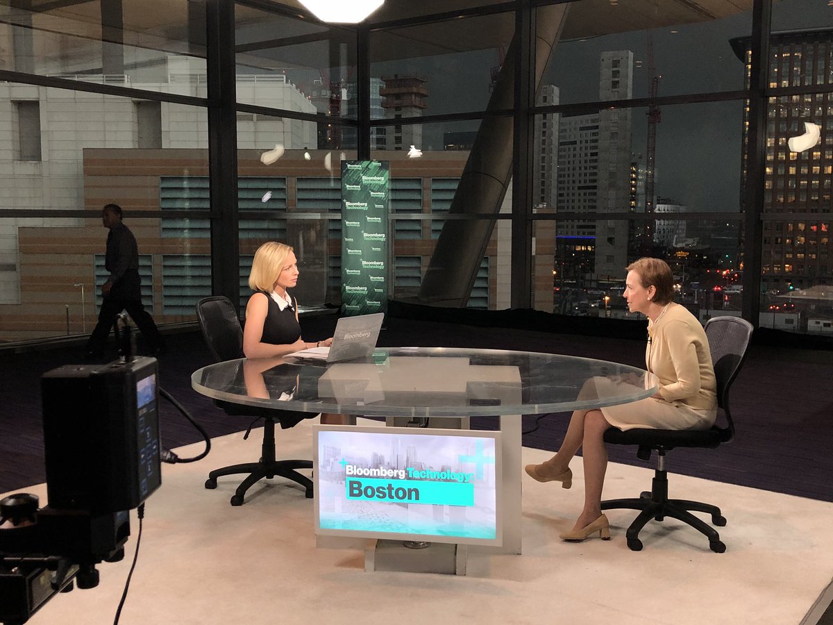Terrific conversation with <a href="/CarolineHydeTV/">Caroline Hyde</a> on <a href="/BloombergTV/">Bloomberg TV</a>. Diversity and inclusion are critical to the success of higher education and businesses alike! <a href="/bostonchamber/">Boston Chamber</a>