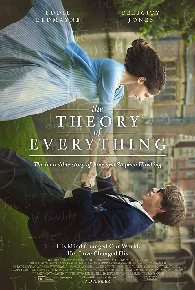 sinetigma's tweet photo. Yeni Günün Nadide Önerisi
The Theory of Everything
IMDB Puanı: 7.7 
Çıkış Tarihi: 26 Kasım, 2014
Süre: 2 Saat, 3 Dk.
Tür: Biyografi, Dram, Romantik
Çekim Yeri: Cambridge, Uk
Yönetmen: James Marsh
Oyuncular: Eddie Redmayne, Felicity Jones, Tom Prior
#sinetigma #sinema #film https://t.co/aSitFF8PW7