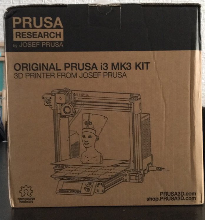 Jos_v_Tongeren's tweet photo. It's here! The Original Prusa i3 MK3 by @josefprusa . Progress after the first evening build. #letsgotosleep https://t.co/2lAe0xBOQn