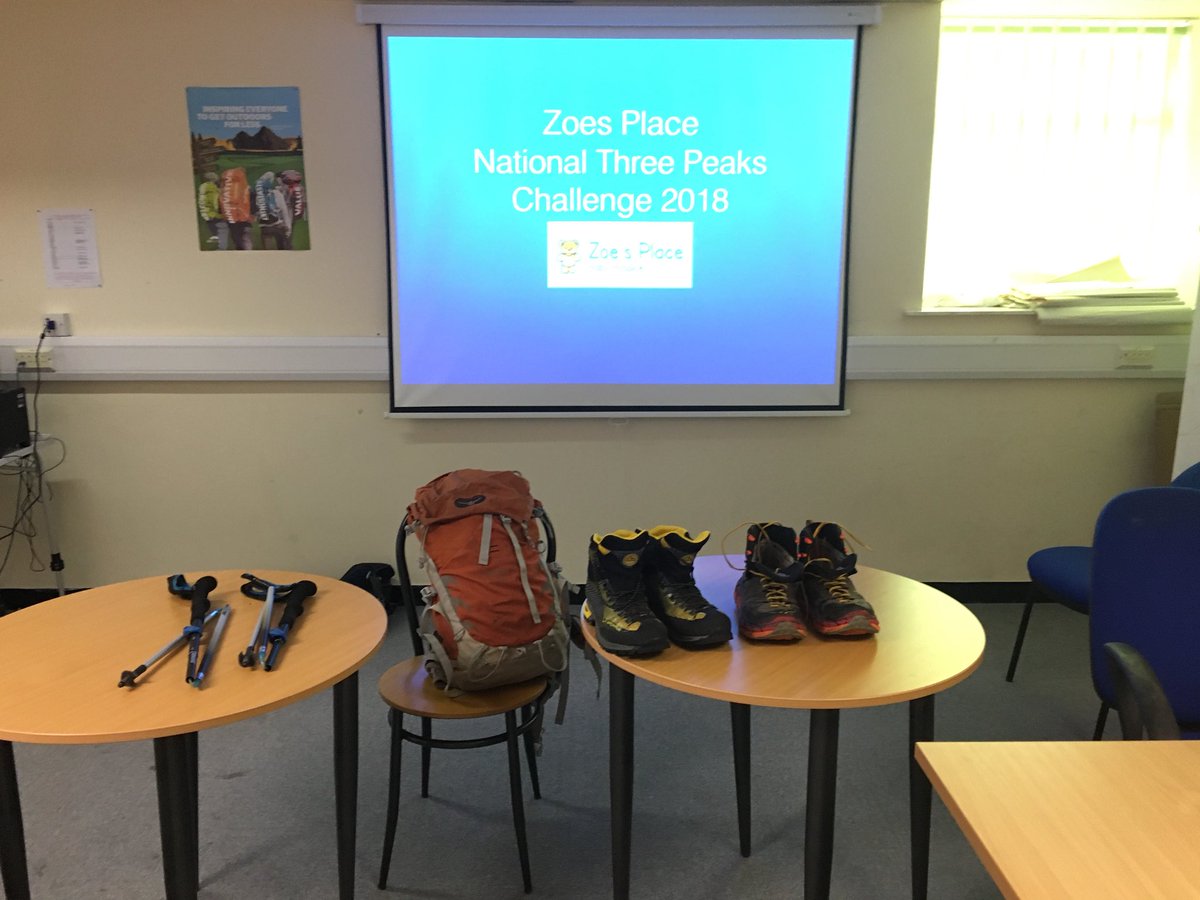 Skyblueadvent's tweet photo. Tonight I have delivered a Presentation Evening at Go Outdoors Coventry for 10 clients on our National 3 Peaks event in June 2018. https://t.co/BI5mCRAz29