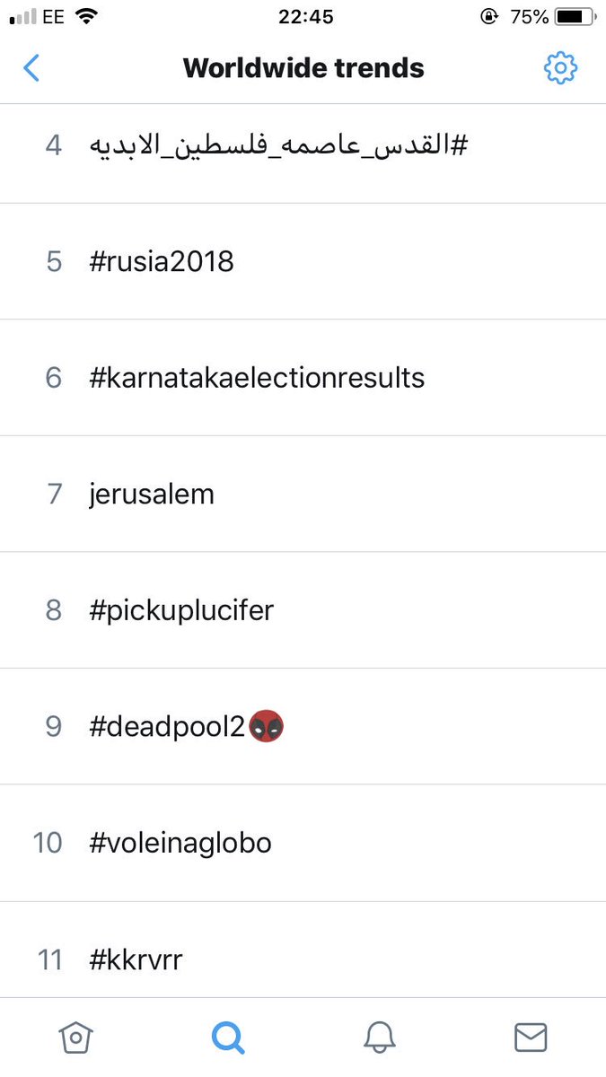 Randomestramble's tweet photo. Just checked what’s trending in the U.K. and worldwide and #PickUpLucifer is still in the top 10 of both!!! Let’s keep it up! #SaveLucifer https://t.co/kBcNz96Mvb