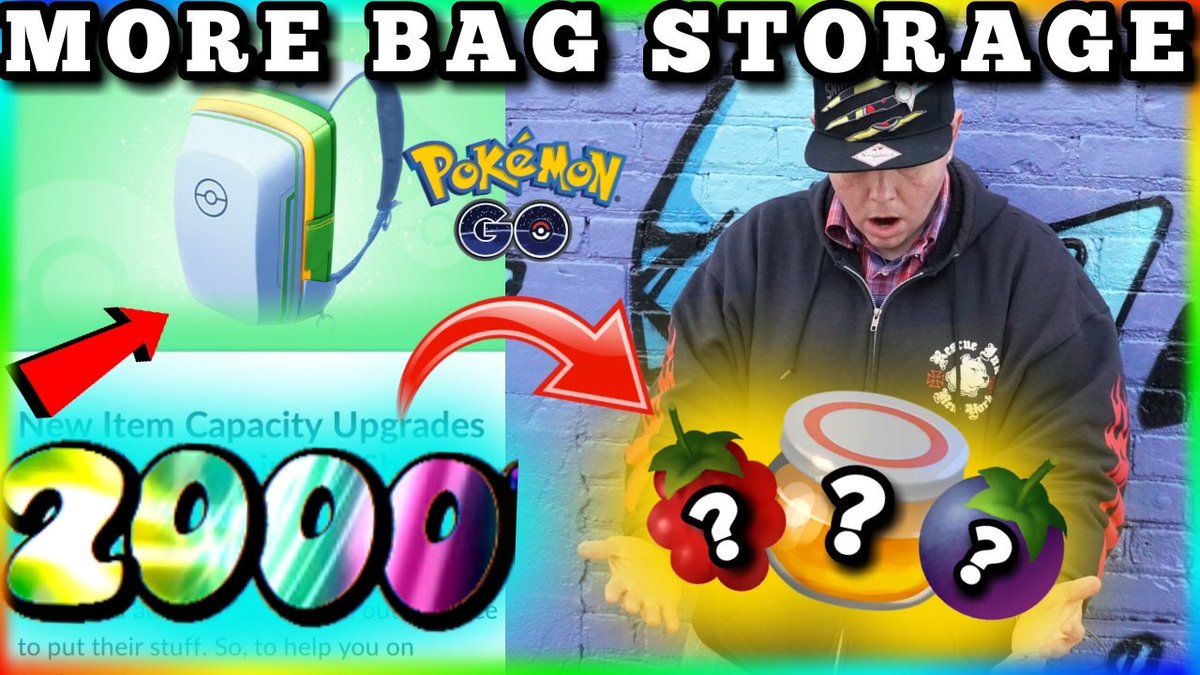 KiMm_BuRr's tweet photo. 💥 #Live Now 💥 

2000 #BagUpgrade In #PokemonGo 🤩🤩🤩 Could This Mean New #Items Coming?!?!😱😱

💢 #Interactive Chat &amp; #Chill #Music

#PokemonGO 🌏 #IRL Straight From The Streets Of #Brooklyn #NYC 🗽 In The Middle Of The #Storm 🌩🌩

👇💥👇💥👇💥
 https://t.co/0eNPx3v98N https://t.co/7Fzyj6SfzI