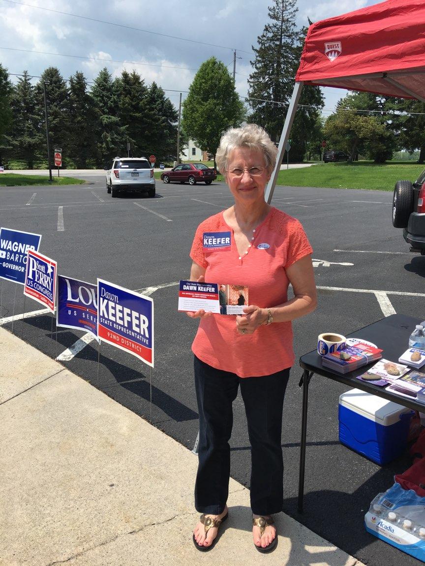 dwkeefer's tweet photo. Pat Schaffer at Carroll Twp. #keefer2018 https://t.co/nQL0dSis5I https://t.co/Xzg9XnOvCp