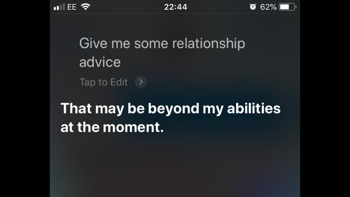 HarveyGough's tweet photo. Well Siri is fucking rude as shit to me... https://t.co/iDNLXWPO5h