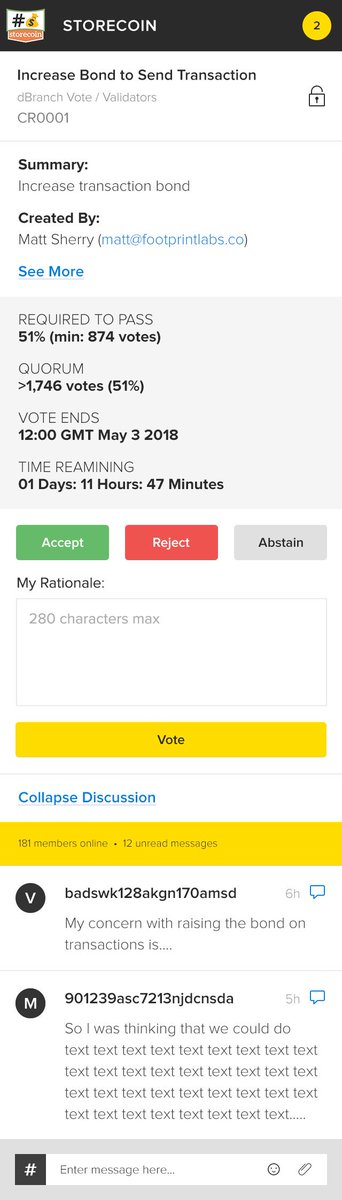 thestorecloud's tweet photo. Here's an early look at Govnodes -- the dApp that hosts @Storecoin's governance with checks and balances (Enterprise-grade Governance).
This is how Governance remains censorship resistant.
More: https://t.co/nKY4m9quNC https://t.co/cDV8lxdM2l