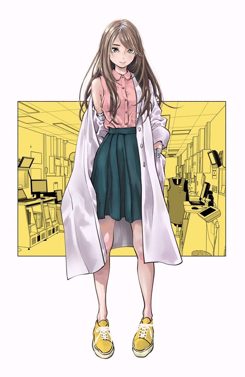 本日発売のグランドジャンプ12号
弓月光先生画業50周年という大偉業の傍らラジエーションハウスはちょうど連載50話です!
https://t.co/Mv7YXh35Np

IVR編最終話。そろそろラブコメパートも動き始めそうな感じです。
カラーは少しワキをやり過ぎました。 