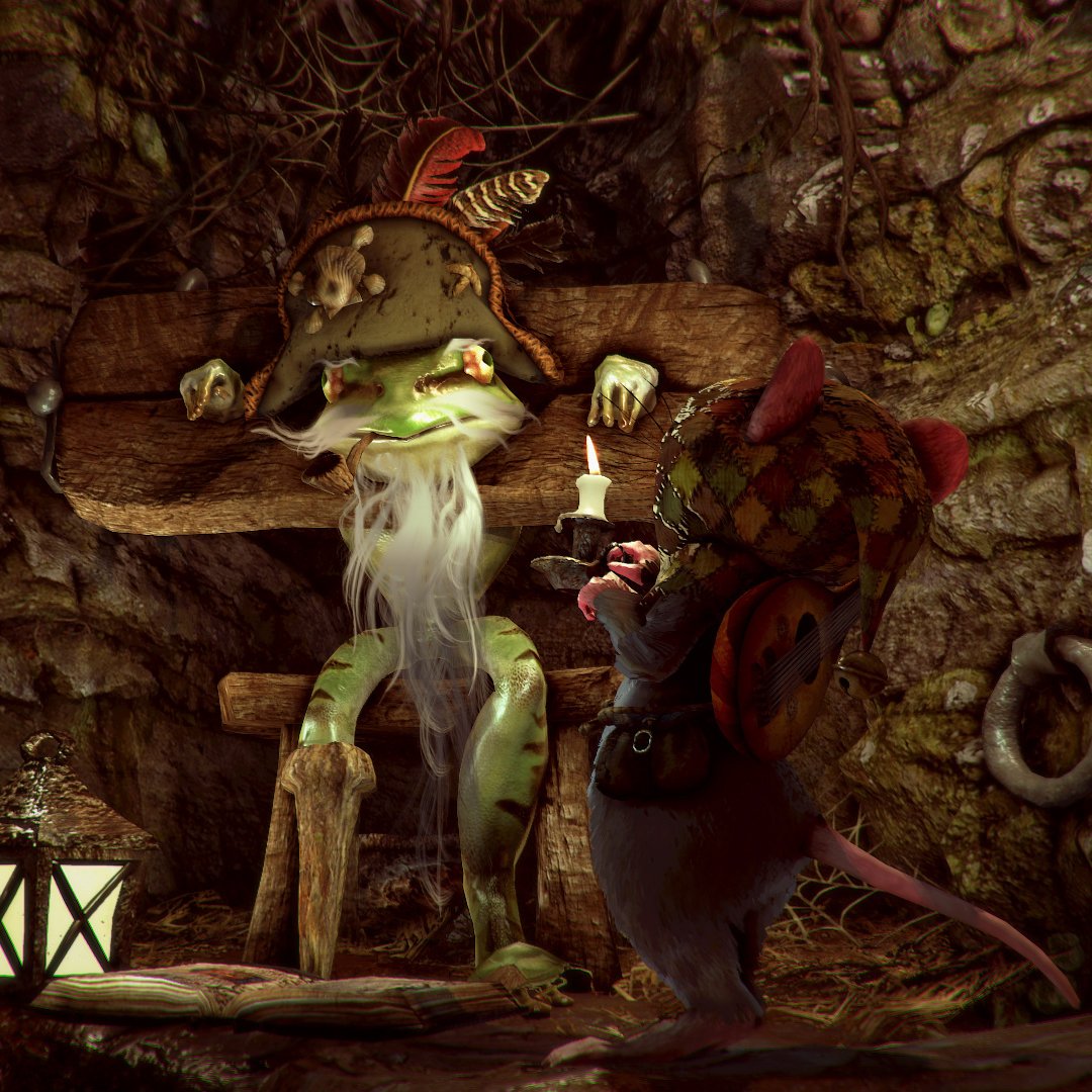 Ghost of a Tale on Twitter: ""Every voyage I took with a Mouse on board  ended in tragedy--and there was always a Mouse on board." -Kerold  Redwhiskers #TuesdayThoughts #videogames #gamedev #indiedev #GhostOfATale #