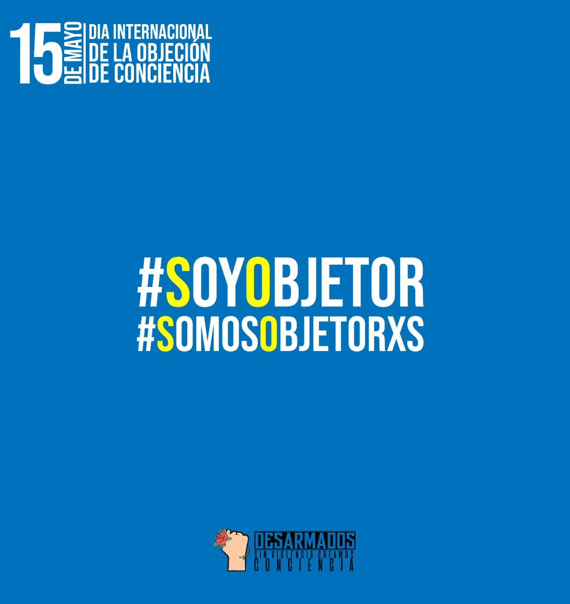 NikolasNikho's tweet image. #SoyObjetor Desobedezco las leyes que me obligan actuar en contra de mi conciencia por eso no presto servicio militar, prefiero aportar a la comunidad desde la educación popular, la comunicación, el arte y la Paz #SomosObjetorxs