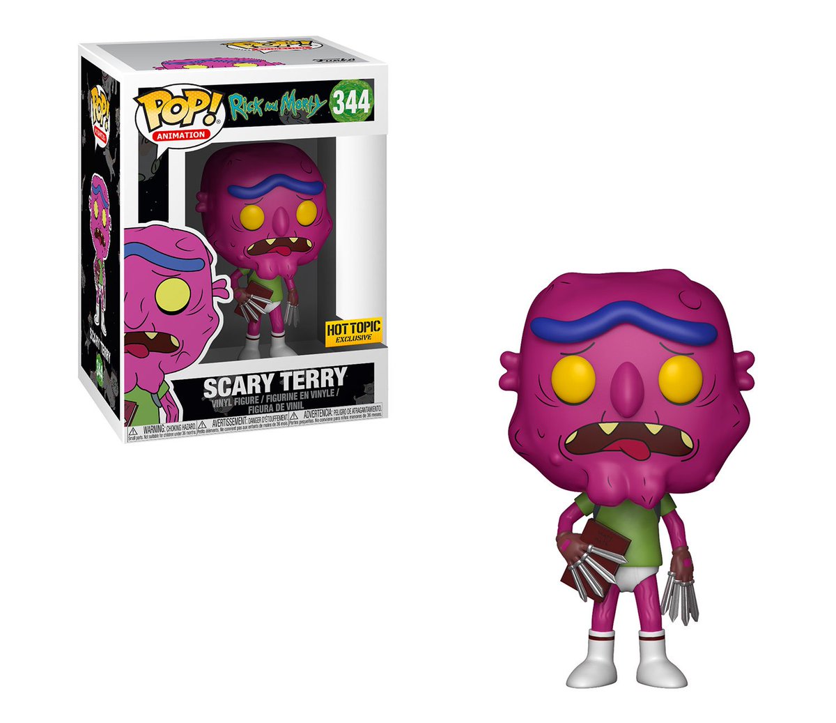 RT & follow @OriginalFunko for a chance to WIN a @HotTopic exclusive Scary Terry Pop! #RickandMorty