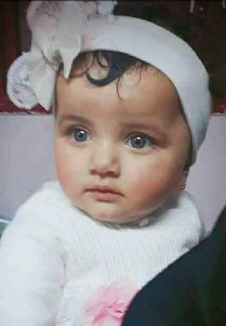 SaysHummingbird's tweet photo. Never forget that Israel killed 8 month old Layla yesterday.

Never forget Layla's beautiful face.

Never forget, Layla was a beautiful soul who will never open her eyes.

Never forget the name. Layla.

We cannot be silent. If you have been silent, you need to evaluate your life. https://t.co/iICHD8wAKq
