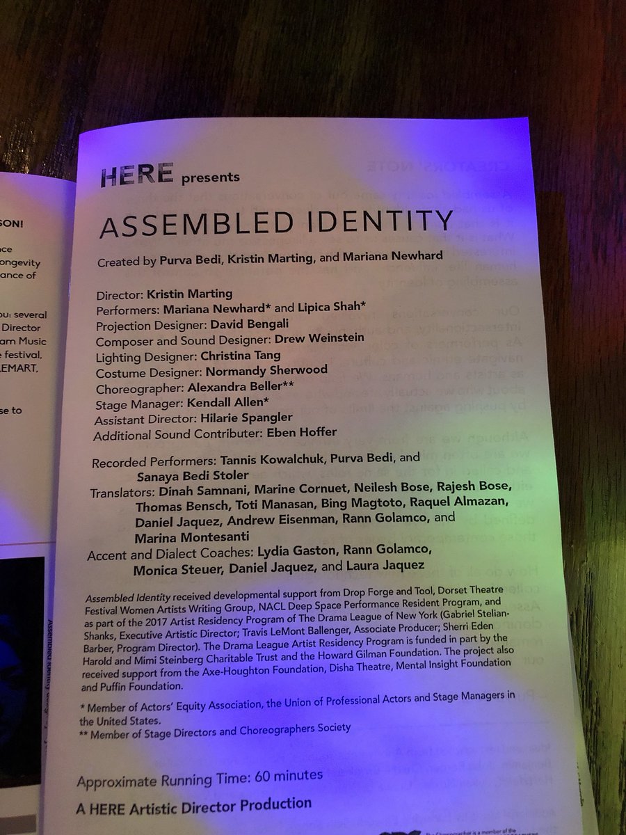 ErinLFish's tweet photo. Excited to see @LipicaShah #assembledidentity #herearts #bravedthestorm #friendsinshows https://t.co/TLKFtNEpxE