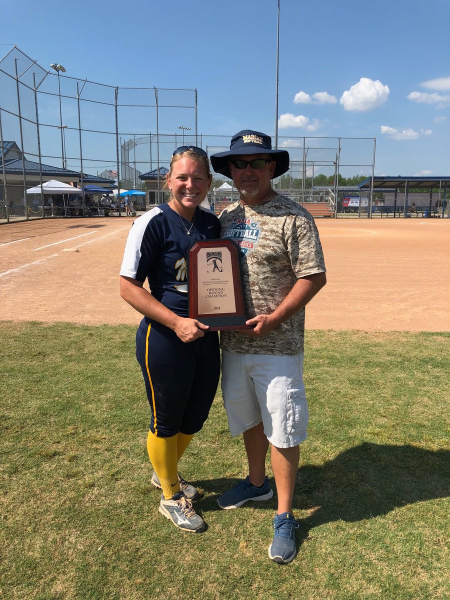 s_Reeder3's tweet photo. This is what I wanted for my birthday....... @MarianKnightsSB is headed back to the NAIA World Series for the 3rd straight year! We’re not done!! #3Peat #OnAMission #FinishWhereWeStarted #Final10 https://t.co/c0fiSE3HkN
