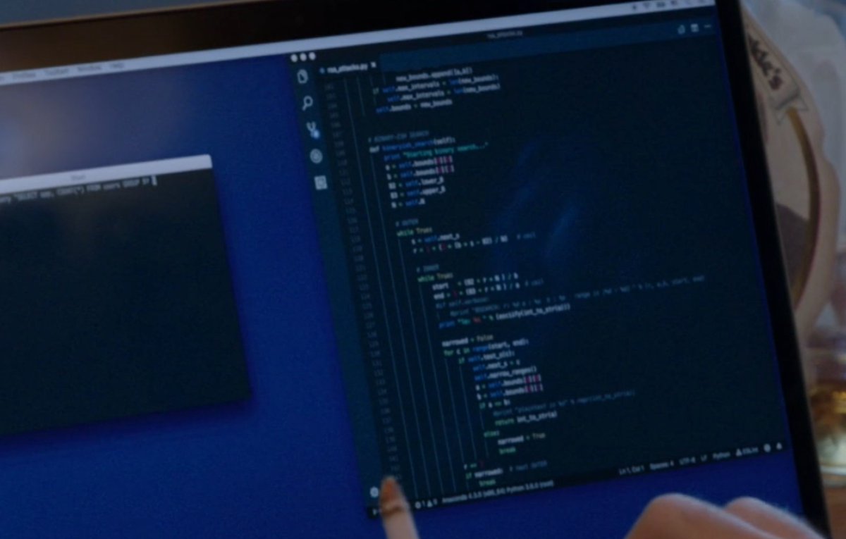 code's tweet photo. Welcome onboard, Pied Piper! @SiliconHBO always on the cutting edge with their stack! 🎉🚀🔥 #HappyCoding https://t.co/JPHLpdxs3O