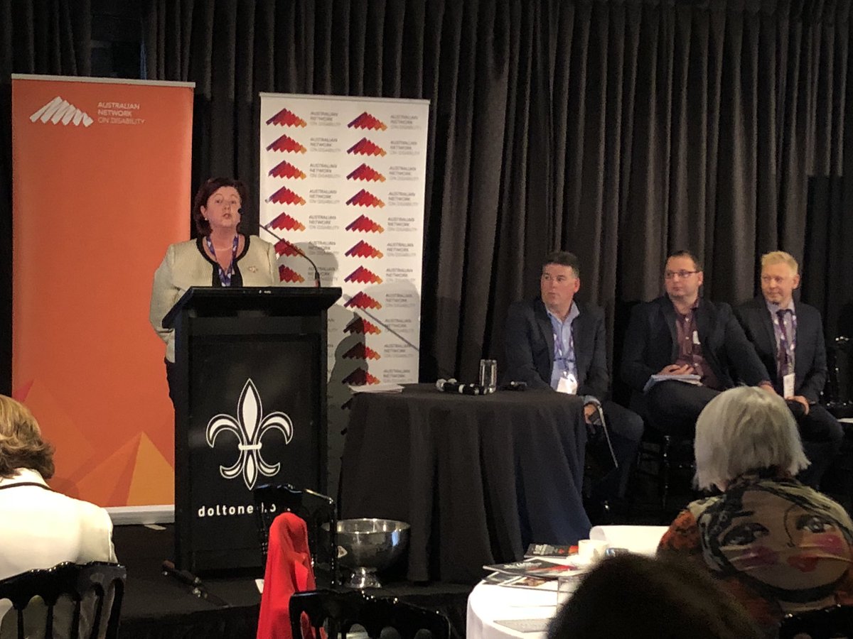 lng444's tweet photo. Jodi Phillips @ato_gov_au “We will no longer accept software from suppliers that isn’t accessible... Suppliers & vendors need to take #a11y seriously. We will ask them to provide a declaration of conformance to WCAG, a 12 page document to detail the passing & failing.” #ANDconf18 https://t.co/UDCc7flXAn