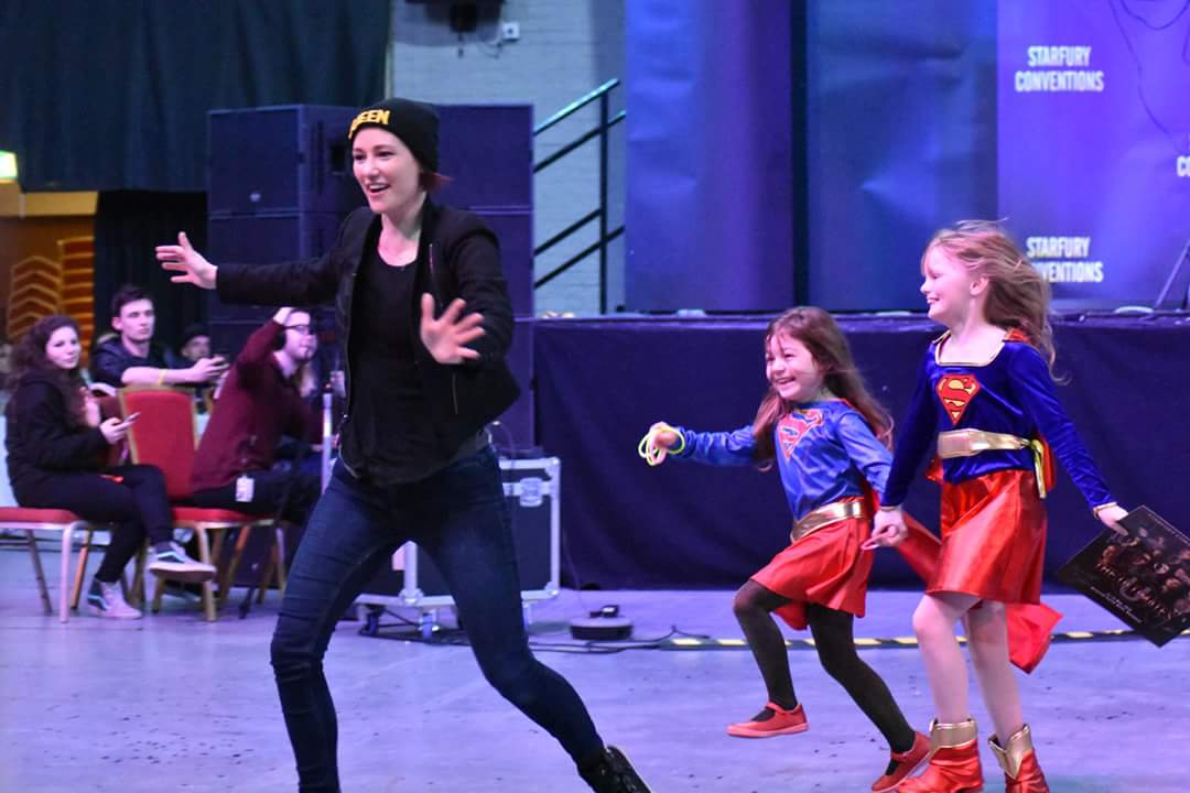 TravelerClaudi's tweet photo. SHE!! #Angel #chylerleigh #queen #Ultimates2018 half of #Sanvers #SanversUltimates ( Β© Pete Woolman ) https://t.co/6hAaSQbpRy