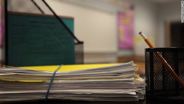 Almost all public school teachers -- 94% -- have spent some of their own money on school supplies without reimbursement, according to a survey cnn.it/2GlwwFW