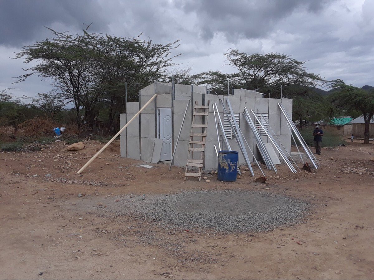 HabitatGwinnett's tweet photo. Today our traveling team began assembling a home in the community of Carton, 30 minutes from San Juan De La Maguana.
#thriventbuilds #sunshineandhammers #habitatforhumanity #gwinnetthabitat #gwinnett2sanjuan https://t.co/9QWd1oYtL9