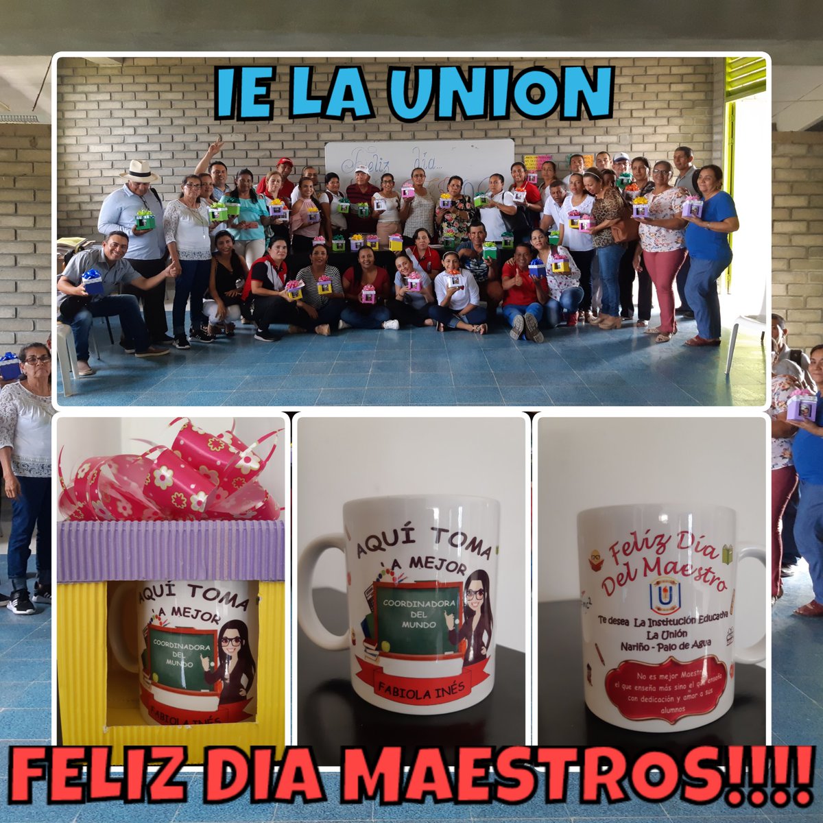 fainrase's tweet photo. Feliz día a todos los MAESTROS de Santa Cruz de lorica @SEMLORICA1 @LuzStella0105 @lcstella23 @Fabiespitiar @IEAtom_Lorica https://t.co/gecXXnXlqf