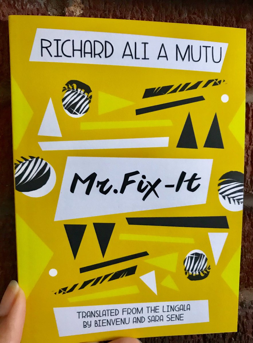 Stealing away some time to read a Congolese novel in translation (from Lingala). An exciting first! 
#amreading #LiteratureInTranslation #ReadGlobal #TranslatedBooks #WorldLiterature #AfricanLiterature #RichardAliAMutu #LingalaLit