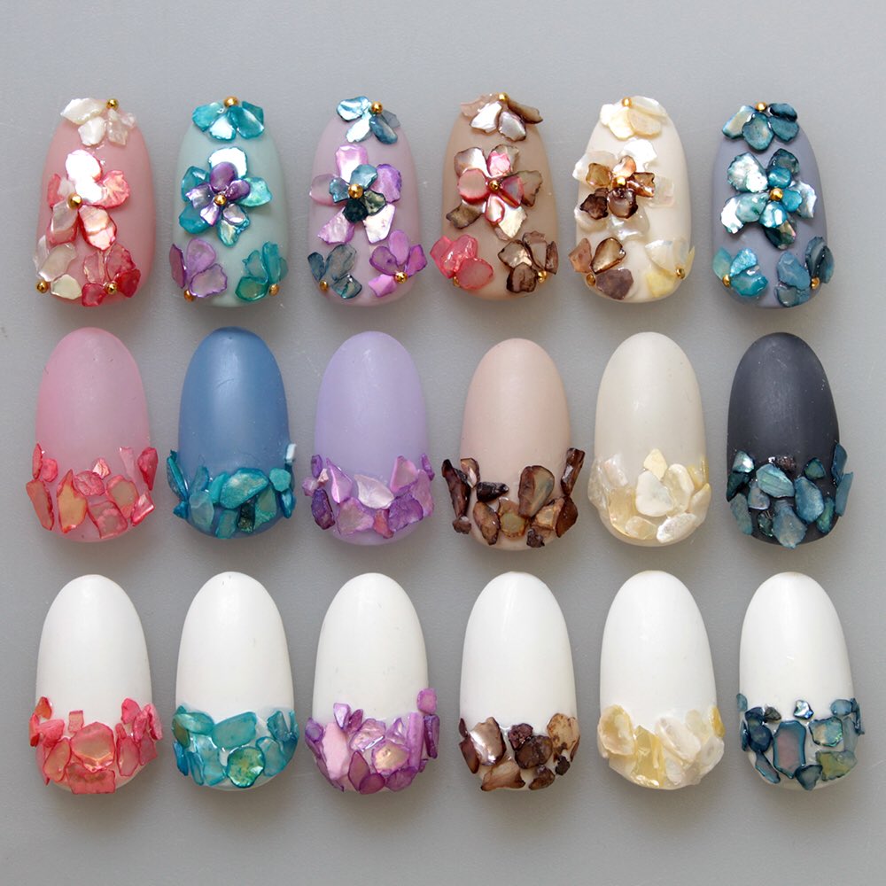 nailshopTAT's tweet photo. 【BWJ実況レポート🎤】昨日で完売したSHAREYDVAのグレインシェルストーンですが!本日お昼に少量ではありますが再入荷します!!!!あまりに人気すぎて一瞬でなくなるかもしれませんが😨😨入荷次第Twitterでもお伝えしまーす✨✨#BWJ2018 #BWJ #TAT #SHAREYDVA https://t.co/DuYERuCPWF