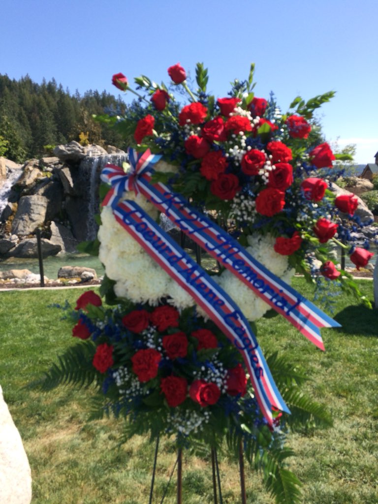 PanhandleParks's tweet photo. #K27 #Memorial dedication in 30 minuets #k27forever #cityofcoeurdalene #idaho #thinblueline https://t.co/wI0Njssgf7