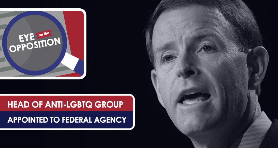 freedom4allusa's tweet photo. EYE ON THE OPPOSITION: Infamous anti-#LGBTQ leader Tony Perkins of the #FamilyResearchCouncil, which aggressively pushes for discrimination against LGBTQ people, appointed to U.S. Commission on International Religious Freedom. https://t.co/EstjwZdRmf #EnemiesOfEquality https://t.co/62pbvFpDtu