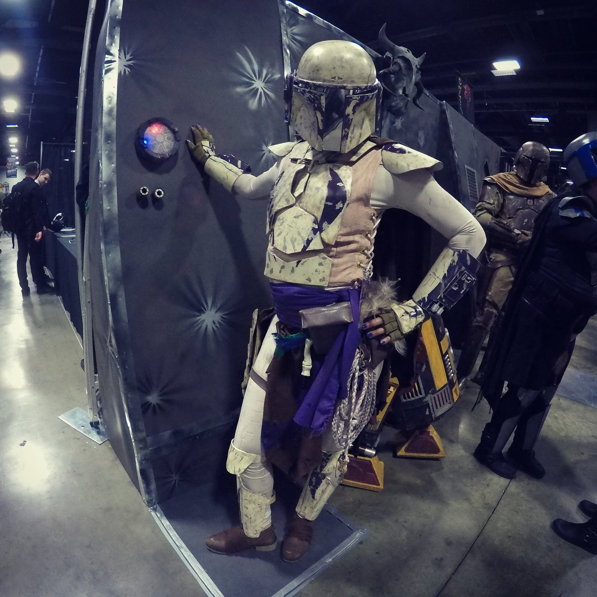 NerdKungFu's tweet photo. Nik'ay Mor'gan of @KyrimorutClan! #StarWars https://t.co/4EUA45LXvc