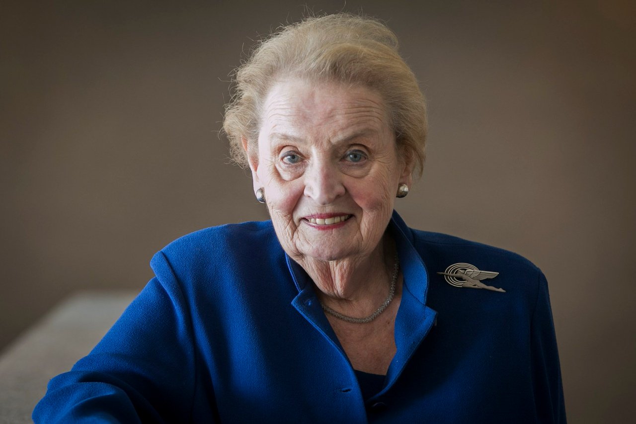 Happy birthday to our first female Secretary of State, Madeleine Albright, born today in 1937! 