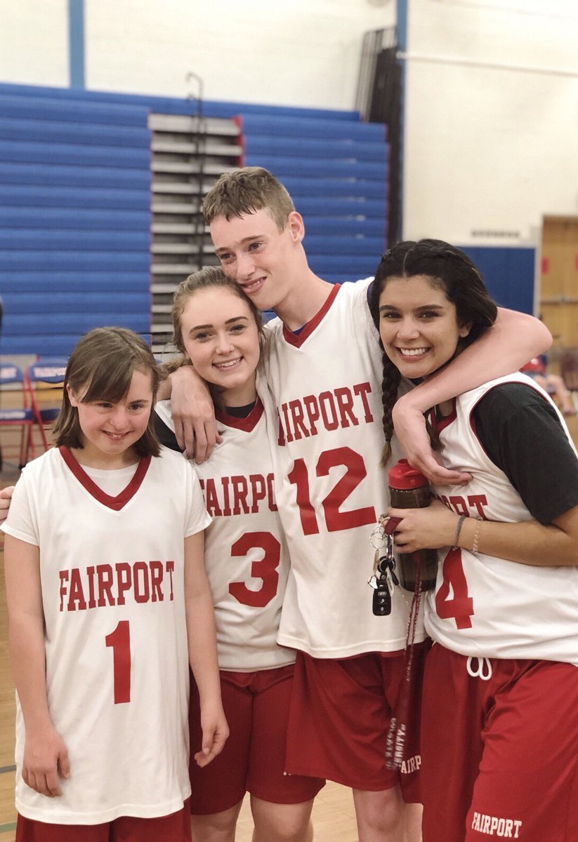 Thanks to all who came out to support our seniors and the rest of the Unified team for the last home game of the year!!🏀❤️
We won a very close, intense game by a single point! Great plays made by both teams👊🏼 
Next stop➡️away game @ Victor this Thursday at 4:30‼️