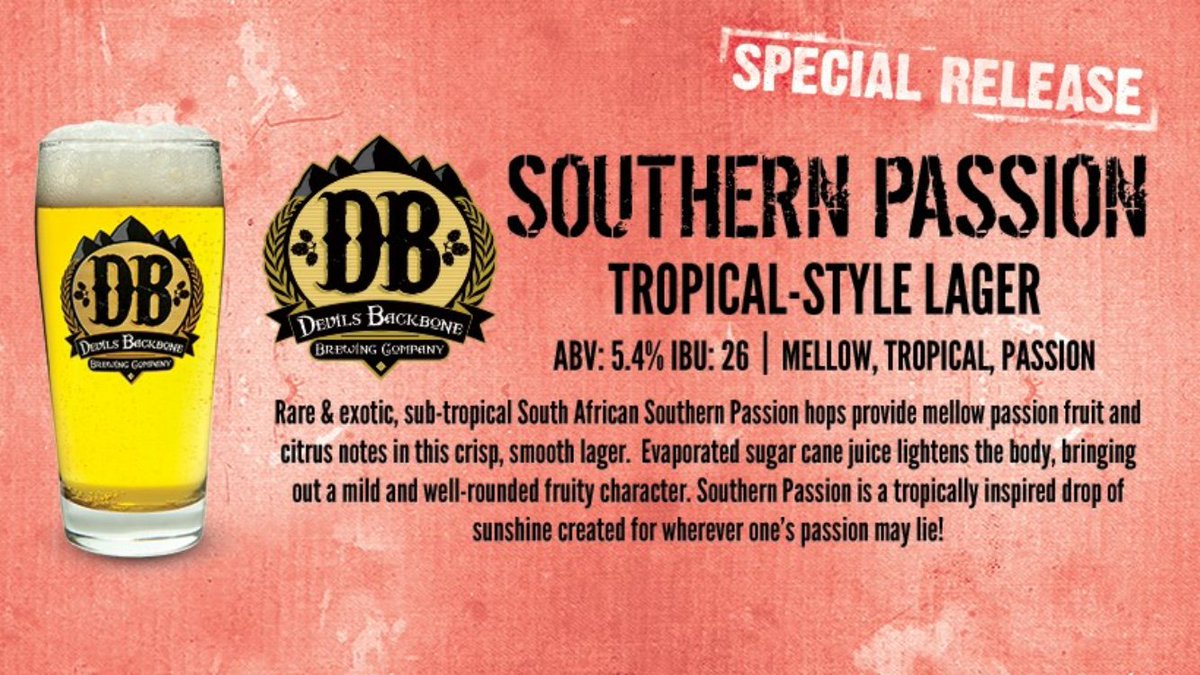 Join us Wednesday night for a special edition of Big Head Trivia with Devil’s Backbone Brewing! 

$4 drink specials on their Cran Gose and Passion Fruit Lager, and the first place team will receive a prize package from Devil’s Backbone! 

Trivia starts at 8pm, see you then!